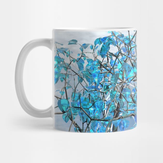 Crystal Blue Tree by icarusismartdesigns